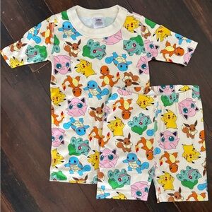 NWOT Hanna Andersson Pokémon Pajamas, size 6-7